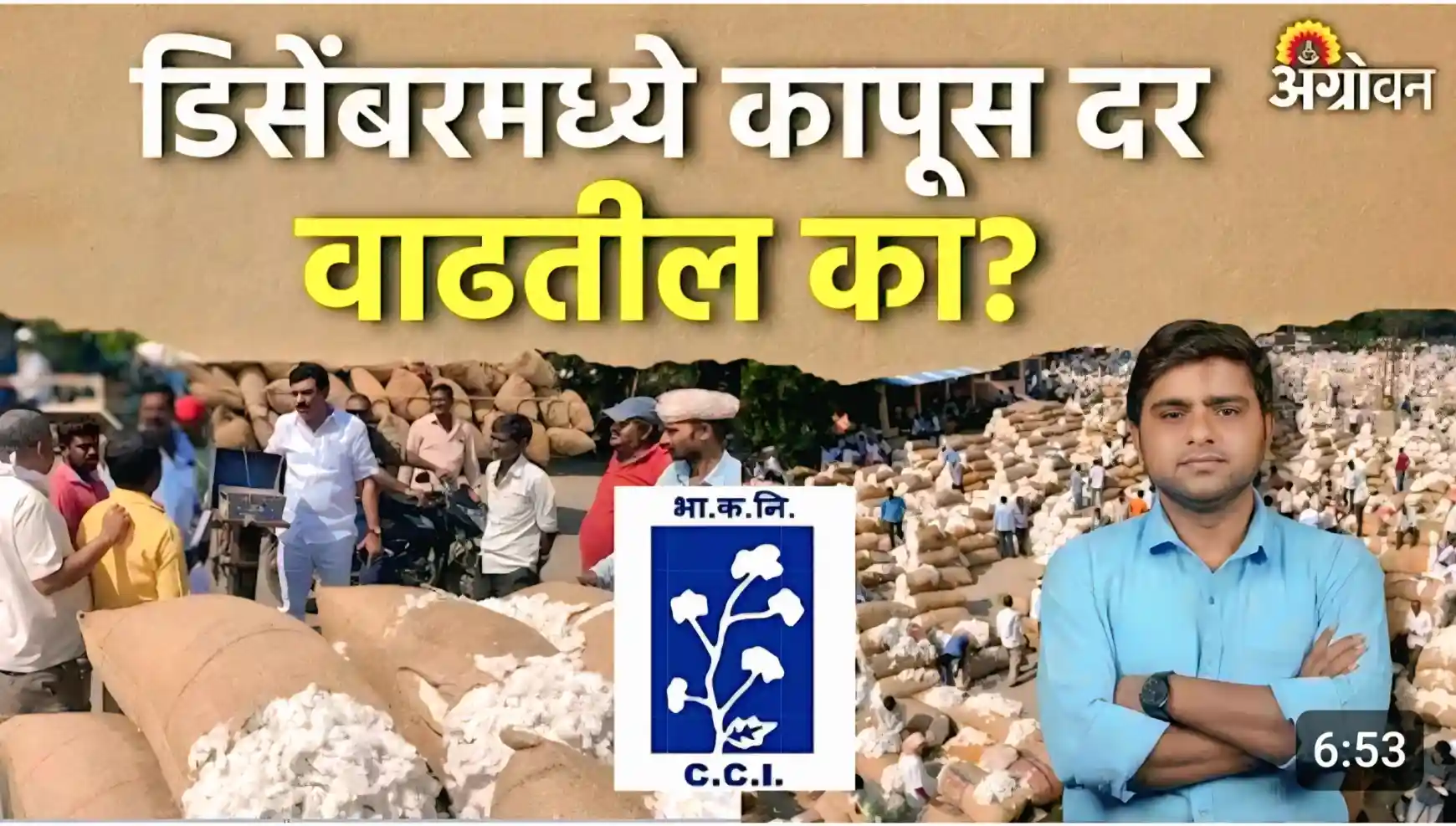 डिसेंबर मध्ये कापूस दर